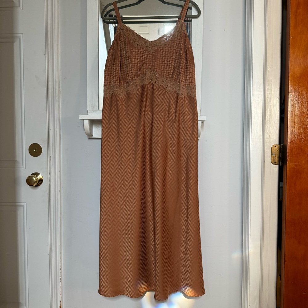 Torrid satin slip dress